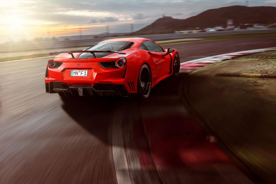  Ferrari 488 GTB N-Largo by Novitec Rosso 2017 года  (фото 5 из 23)